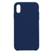 Силиконовый чехол для iPhone Xs Max Navy Blue 333-00192 фото