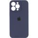 Силиконовый чехол с закрытой камерой для iPhone 13 Pro Max Midnight Blue 208-00776 фото