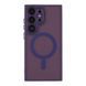 Чохол TPU+PC Magnetic Matte Camera Lens with Magsafe для Samsung Galaxy S23 5G (S911) Dark Purple 757-00318 фото