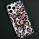 Чохол Transporent Case with Print Magnetic для iPhone 15 Pro Max Leopard-pink 214-04487 фото