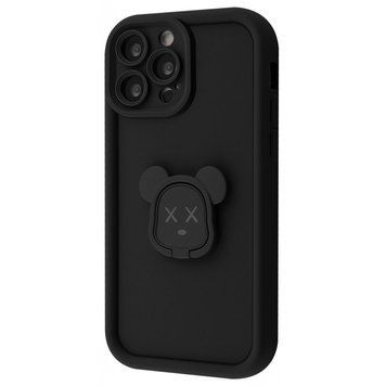 Чохол Pretty Case iPhone 12 Pro Max Bear/Black 208-04105 фото