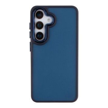 Чехол TPU+PC Space II Color Matte для Samsung Galaxy S25+ 5G (S936) Dark Blue 757-00819 фото