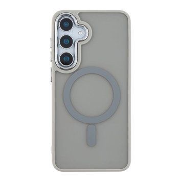 Чохол TPU+PC Space Magnetic Color with Magsafe для Samsung Galaxy S24 FE 5G (S721) Grey 214-02194 фото