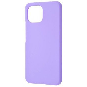 Чехол WAVE Full Silicone Cover для Xiaomi Mi 11 Lite/11 Lite 5G NE Light purple 656-07368 фото