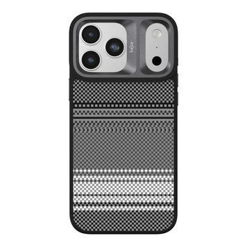 Чохол Kajsa Resort Collection Gradient Stripe with MagSafe для iPhone 17 Pro Black B-Ring 2020000507505 фото