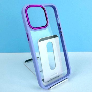 Чехол TPU+PC Lyon Case для iPhone 13 Светло-фиолетовый 208-04375 фото