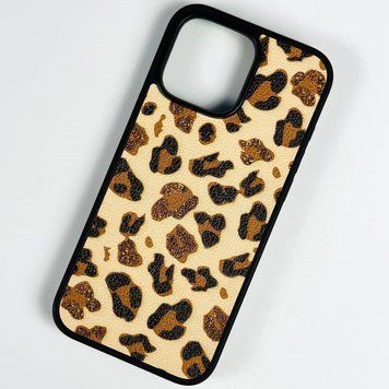 Шкіряна накладка Leopard Leather Magnetic для iPhone 11 Color №1 207-00182 фото