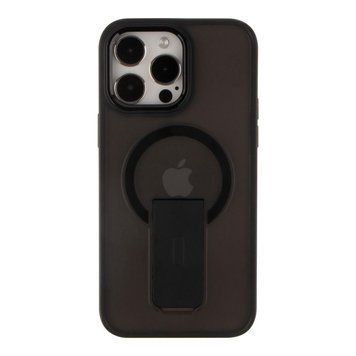 Чехол TPU+PC FlexGuard Magnetic Ring Stand для iPhone 14 Pro Black 757-00419 фото