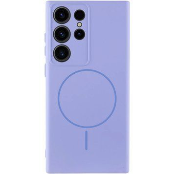 Чохол Silicone Cover Lakshmi Full Camera with MagFit для Samsung Galaxy S23 Ultra Бузковий 555-02028 фото