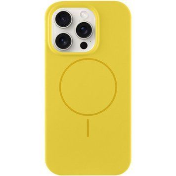 Силиконовый чехол с MagSafe для iPhone 13 Yellow 214-01691 фото
