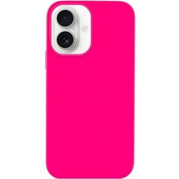 Силіконовий чохол Silk Full Protective для Apple iPhone 16 (6.1") Barbie pink 777-10173 фото