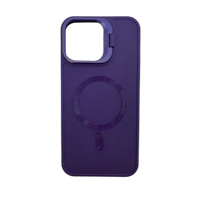 Силиконовый чехол с MagSafe для iPhone 15 Plus Purple 777-01392 фото