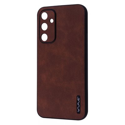 Чехол WAVE Leather Case Samsung Galaxy A55 Dark Brown 777-01210 фото