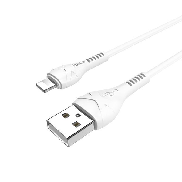 Кабель для зарядки и передачи данных Hoco X37 USB to Lightning Белый 1 м 209-00047 фото