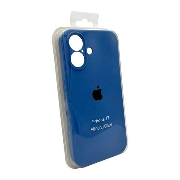 Силіконовий чохол з закритою камерою для iPhone 17 Surf Blue 666-04207 фото