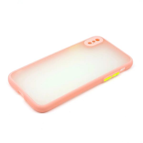 Силіконовий чохол з закритою камерою Avenger Totu для iPhone Xs Max Pink 208-00643 фото