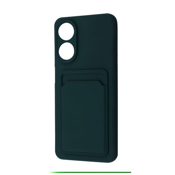 Чехол WAVE Colorful Pocket Oppo A17 Dark Green 777-00134 фото