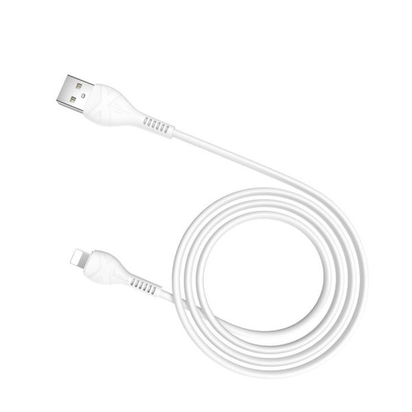 Кабель для заряджання та передачі даних Hoco X37 USB to Lightning Білий 1м 209-00047 фото