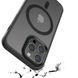 TPU+PC чохол Metal Buttons with MagSafe Colorful для Apple iPhone 14 Pro (6.1") Black 555-03123 фото 7