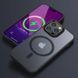 TPU+PC чохол Metal Buttons with MagSafe Colorful для Apple iPhone 14 Pro (6.1") Black 555-03123 фото 6