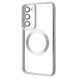 Чехол WAVE Metal Color Case with Magnetic Ring для Samsung Galaxy S23 Plus Silver 656-07968 фото