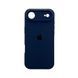 Силіконовий чохол з закритою камерою для iPhone 17 Air Mid Black 666-04407 фото