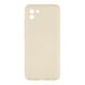 Чохол Full Case TPU+Silicone Touch для Samsung A03 4G Ivory 777-00813 фото