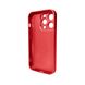 Чохол для смартфона AG Glass Matt Frame Color для iPhone 15 Pro Coke Red 666-00643 фото 2