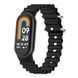 Ремешок для Xiaomi Mi Band 8/9/10 Ocean band Black 212-02619 фото