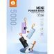 Портативний акумулятор WUW Y134 Mini 5000mAh Type-C Чорний 216-00072 фото 7