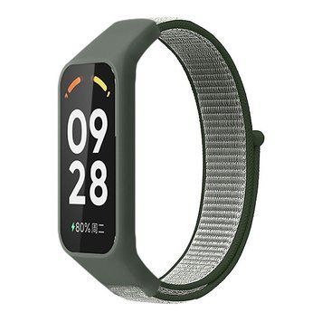 Ремінець для Xiaomi Mi Band 8 Active/Redmi Smart Band 2 Nylon Dark Olive 212-02570 фото