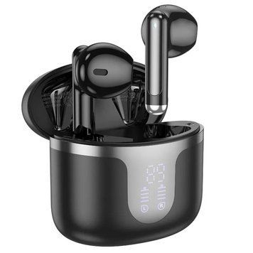 Бездротові навушники HOCO EQ7 Snowflake true wireless BT headset Black 656-03873 фото