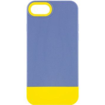 Чохол TPU+PC Bichromatic для Apple iPhone 7 / 8 / SE (2020) (4.7") Blue / Yellow 555-03906 фото
