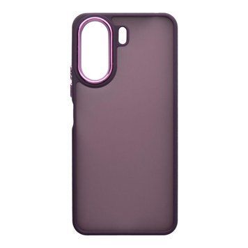 Чехол TPU+PC Space II Color Matte для Xiaomi Redmi 13C/Poco C65 Dark Purple 757-00720 фото