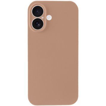 Силіконовий чохол Silk Full Camera Protective для Apple iPhone 16 (6.1") Desert Gold 777-09624 фото