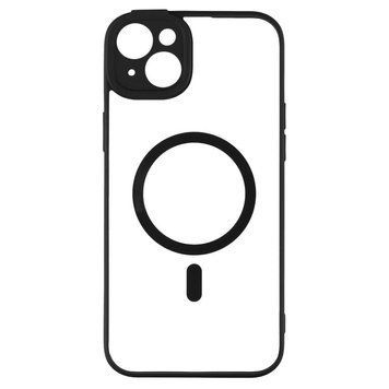 Чохол Baseus Frame Series Magnetic Case+Glass 0.22mm для iPhone 14 Plus Black 757-00220 фото