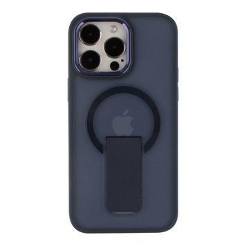 Чехол TPU+PC FlexGuard Magnetic Ring Stand для iPhone 14 Pro Blue 757-00420 фото