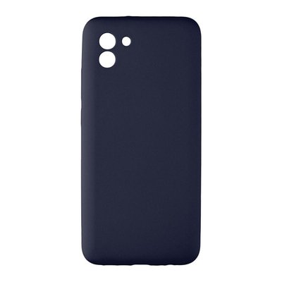 Чохол Full Case with frame для Samsung A03 4G Темно-синій 777-00865 фото