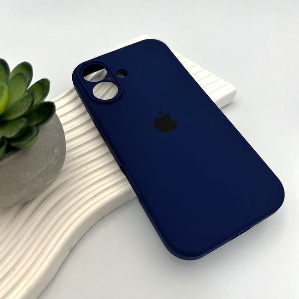 Силіконовий чохол з закритою камерою для iPhone 17 Navy Blue 666-04208 фото
