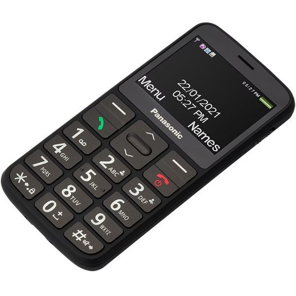 Мобільний телефон Panasonic KX-TU160 Black (KX-TU160EXB) KX-TU160EXB фото