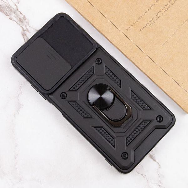 Ударостійкий чохол Camshield Serge Ring для Xiaomi Poco F5 / Note 12 Turbo Black 777-04480 фото