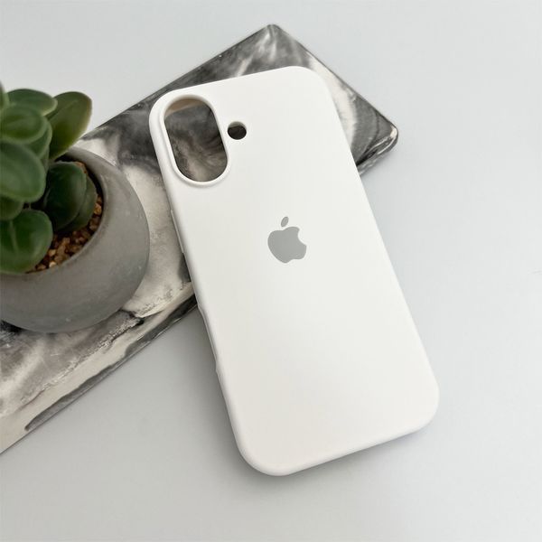 Силіконовий чохол для Apple iPhone 17 White 208-06686 фото