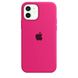 Силиконовый чехол для iPhone 12/12 Pro Shiny Pink 208-00425 фото