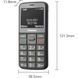 Мобільний телефон Panasonic KX-TU160 Black (KX-TU160EXB) KX-TU160EXB фото 11