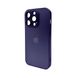 Чехол для смартфона AG Glass Matt Frame Color для iPhone 15 Pro Deep Purple 666-00644 фото 1