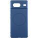Чохол Silicone Cover Lakshmi Full Camera with MagFit для Google Pixel 8 Синій 555-02079 фото