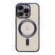 Чехол TPU Metallic Chrome Full Camera with Magsafe для iPhone 16 Pro Max Dark Blue 214-02954 фото