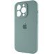 Силиконовый чехол с закрытой камерой для iPhone 15 Pro Pine Green 666-01077 фото 3