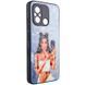 TPU+PC чехол Prisma Ladies для Xiaomi Redmi 12C / Poco C55 Black in White 777-07405 фото
