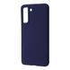 Чохол WAVE Full Silicone Cover для Samsung Galaxy S21 FE (G990B) Midnight blue 656-07118 фото